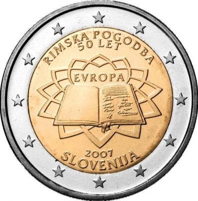 2 euro commemorative Slovenia 2007