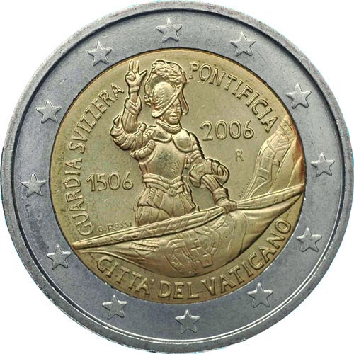 2 euro commemorative Vatican 2006