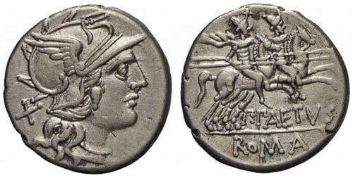 Denario: Silver Roman Ancient Coin
