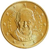 50 Cent Euro vatican pope francesco