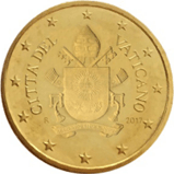 50 Cent Euro vatican