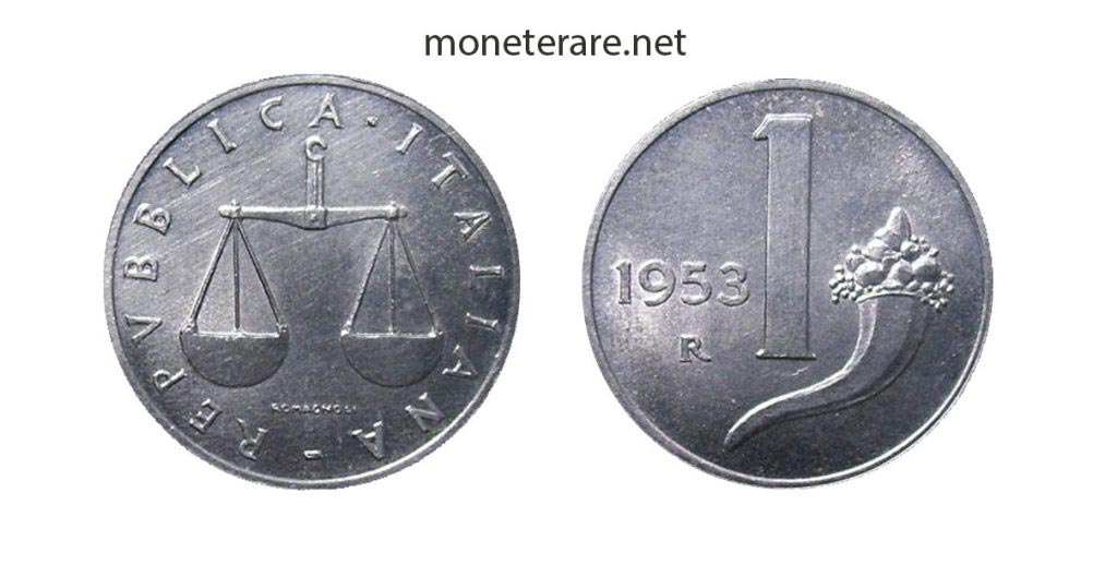 1 Lira Cornucopia 1 Lira Coin - 1 Lira Coin Value