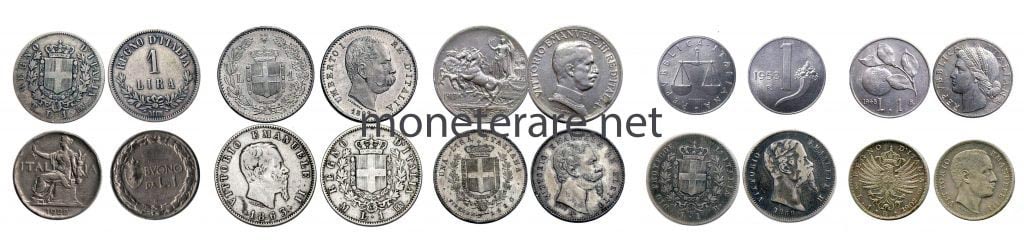 1 lira coin collection