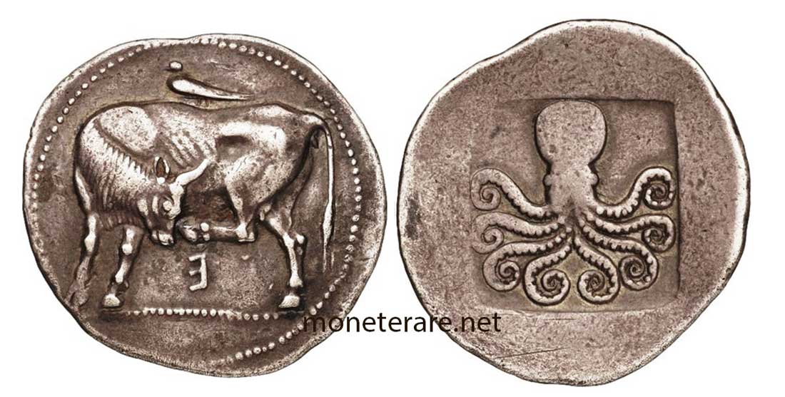 Greek Coins Ancient Archaic Period