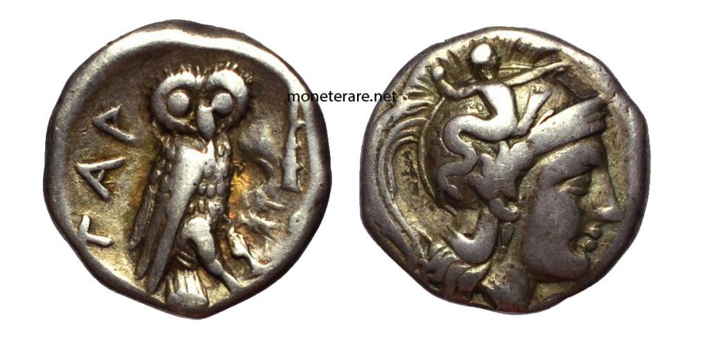 Calabria Taranto / Dracma - greek coins ancient