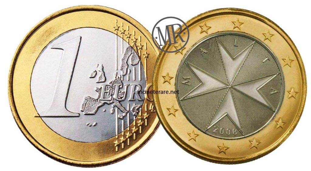 1 Euro Malta Euro Coins