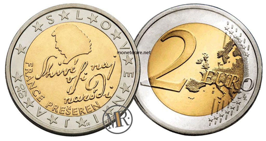 2 euro Slovenian Euro coins