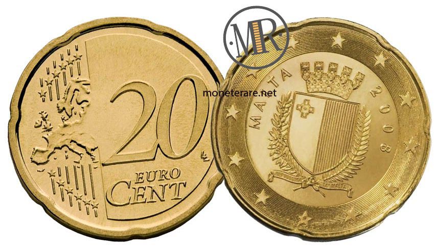 20 cents Malta Euro Coins