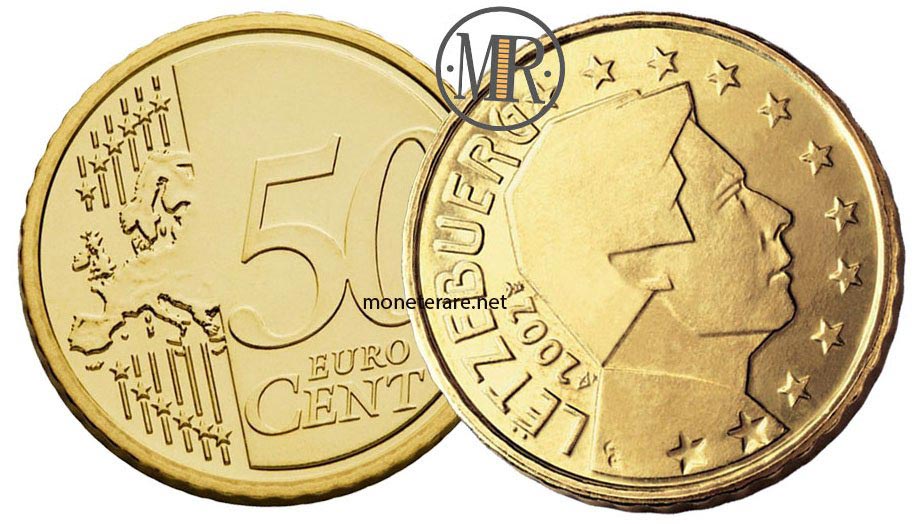50 cent luxembourg euro coins