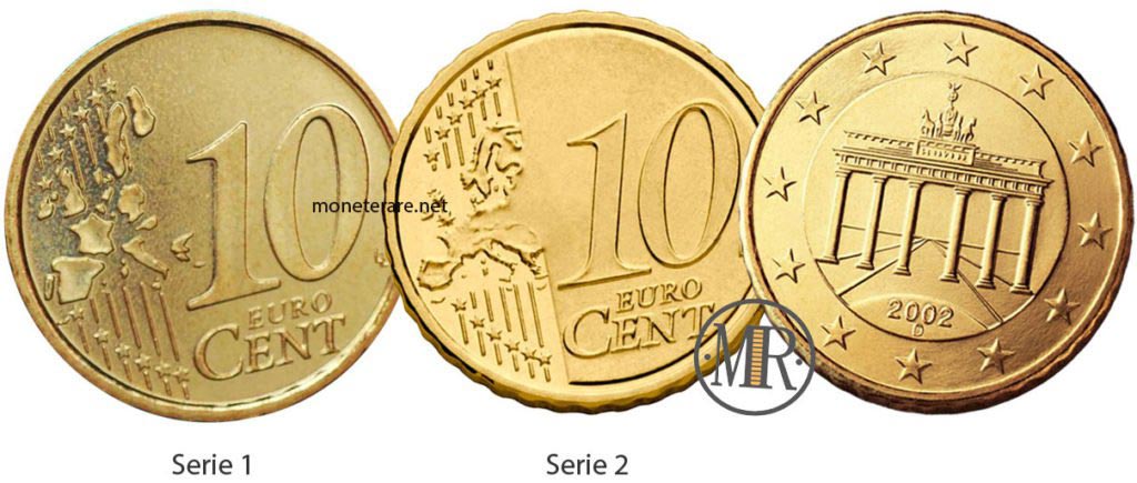 10 cents German Euro Coins