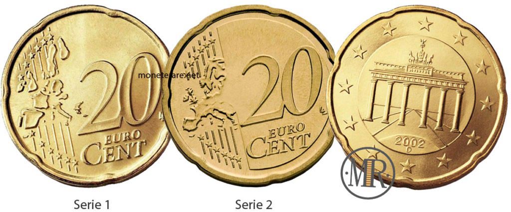 20 cents German Euro Coins