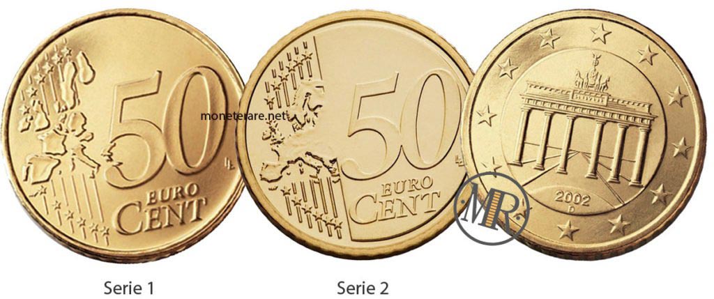 50 cents German Euro Coins