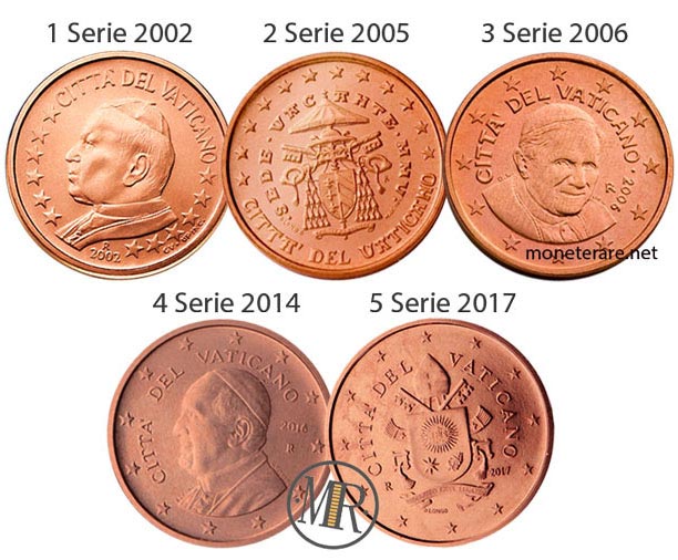 1 cents Vatican Euro Coin