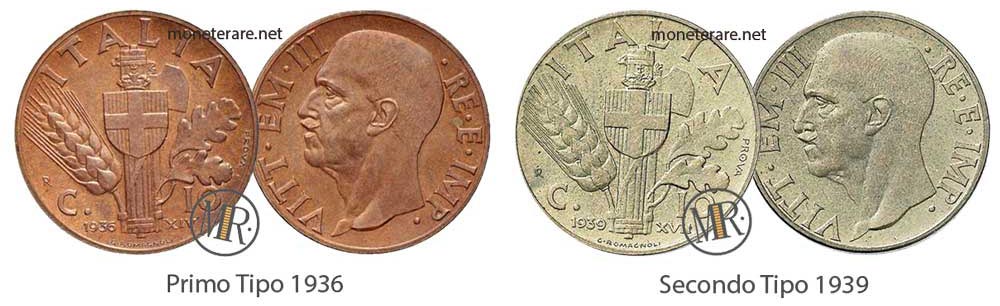 Italian 10 Lira Cent "Empire" PROVA 1936 - 1939