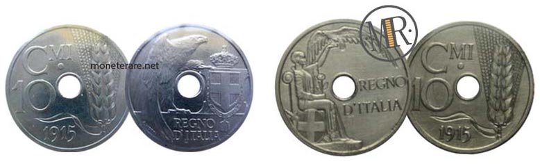 Project E - 10 Lira Cent Coin 1915