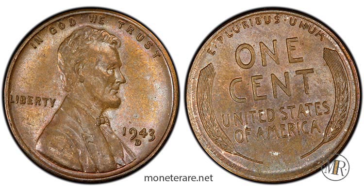 Most Valuable Pennies 1943-D Lincoln Bronze Penny1 dollar cent coin
