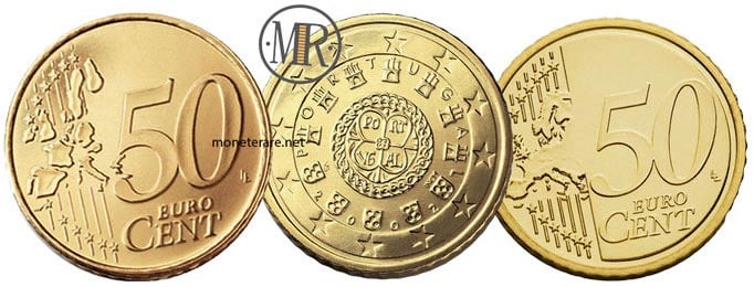 50 cent Portugal Euro Coins