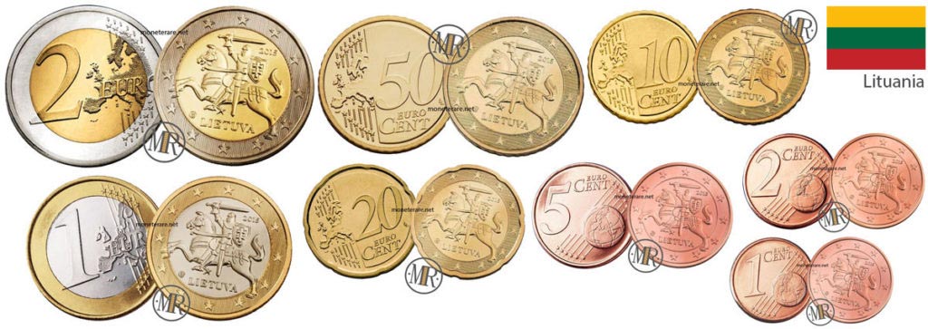 Euro Lithuanian Coins