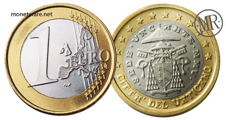 1 Euro Vatican 2005