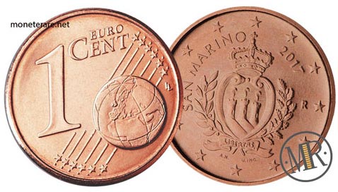 1 Cent euro of San Marino - Second Series