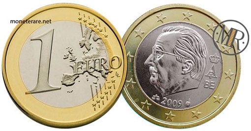1 Euro Coin of Belgium 2009 (3° Serie)