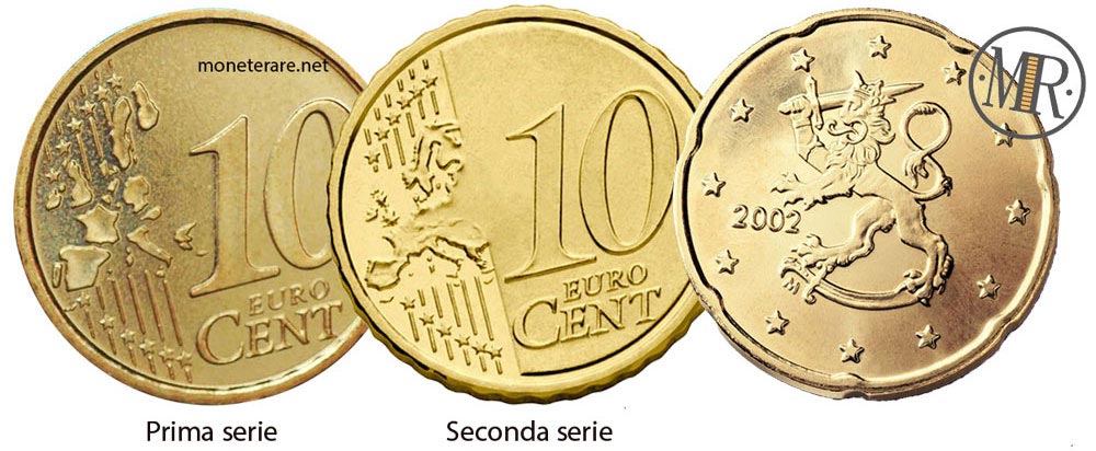 10 Cents Finnish Euro Coin from Finland