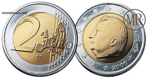 2 Euro Coin of Belgium 2000 (1° Serie)