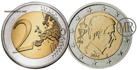 2 Euro Coin of Belgium 2014 (4° Serie)