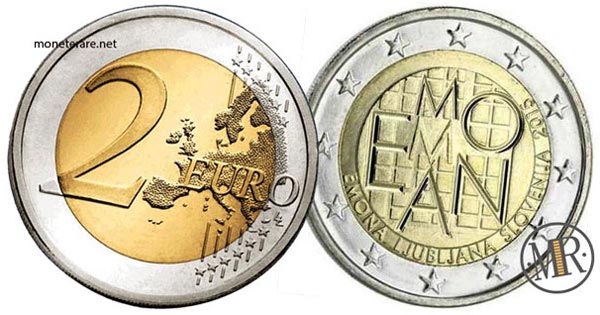 2 Euro 2015 Slovenia - 2000th anniversary of the founding of Emona 