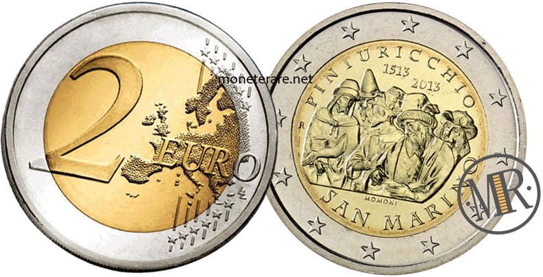  2 Euro San Marino 2013 Coin - 500th Anniversary of Pinturicchio's Death