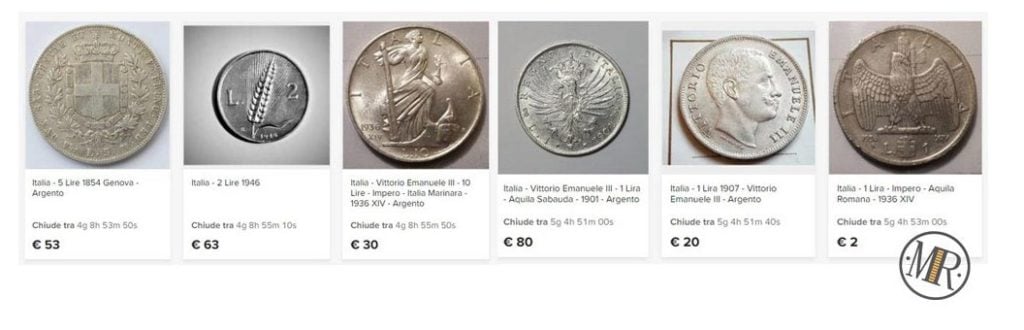 coins auction online on catawiki