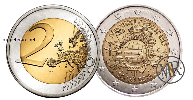 French 2 euro commemorative coins 2012 - Euro