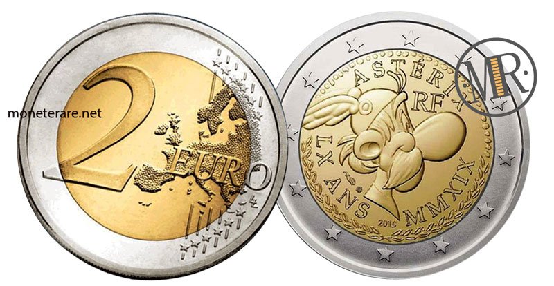 French commemorative 2 euro coins 2019 - Asterix