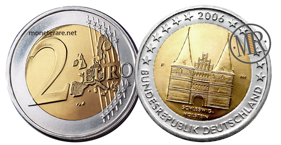 German 2 Euro Coin 2006 - Schleswig Holstein