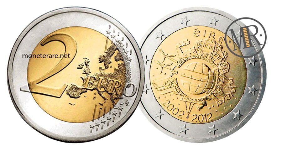 Ireland 2 Euro Coins 2012 - éıʀe 2002-2012
