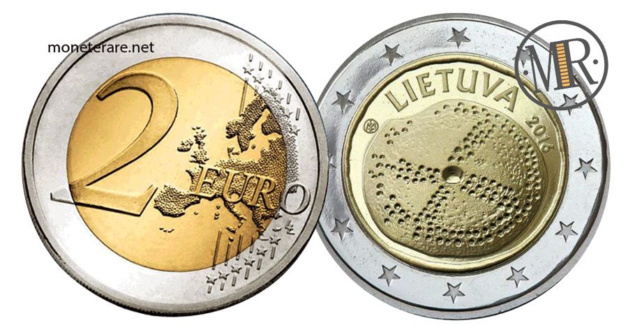 Lithuania 2 euro coin 2018 dedicated to "Baltic States" UNC 