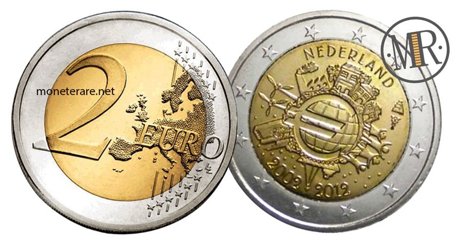 Netherlands 2 Euro Coins 2012 - Nederland 2002-2012