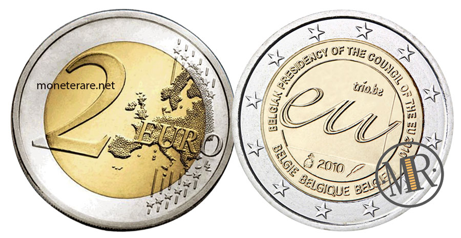 Belgium 2 Euro 2010 - Belgian Presidency of the Council of the EU 2010