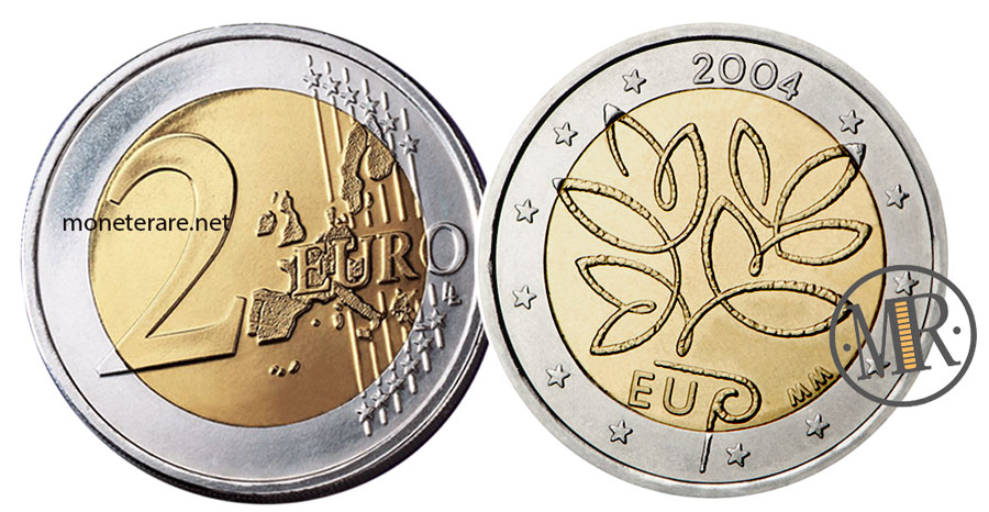 2 Euro commemorative coins Finland - European Union Enlargement - 2 euro 2004 Finland value