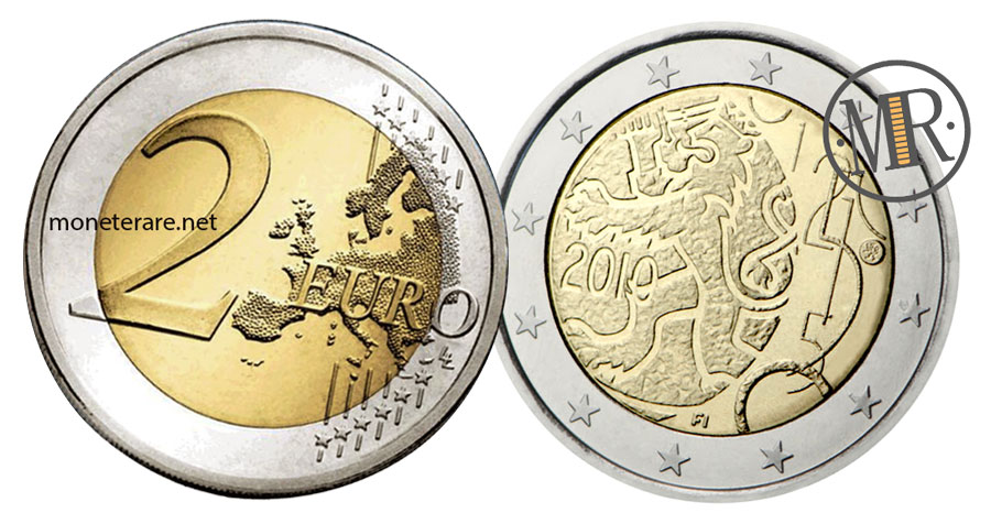 2 Euro Commemorative Coin Finland 2010 - Finnish Coin