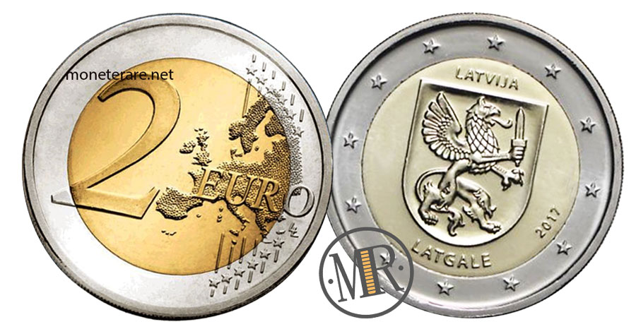 2 Euro Commemorative Lettonia 2017 - Letgallia
