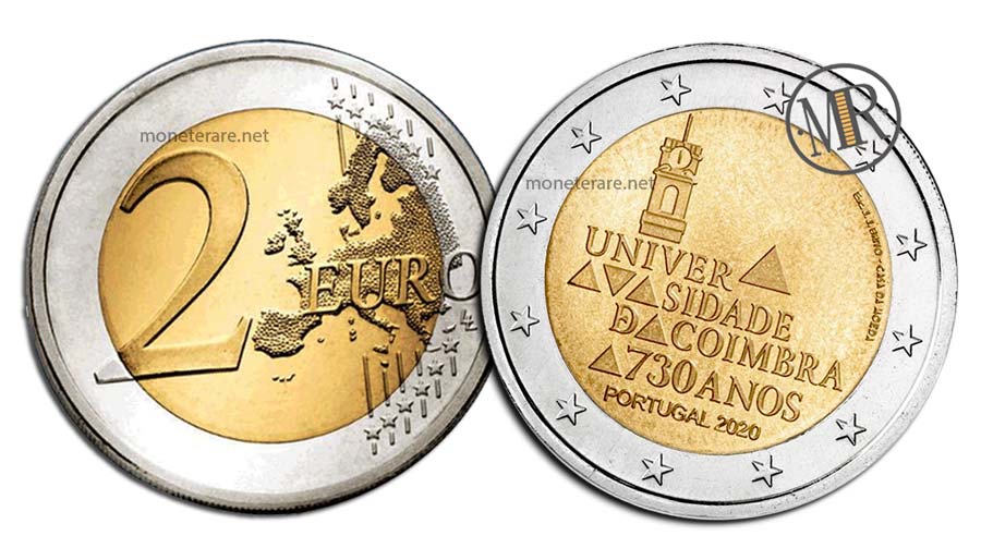 2 Euro Commemorative Portugal 2020 - Universiadade de Coimbra