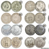50 Lire Cent Coins