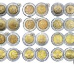 500 Lire San Marino Bimetallic Coins