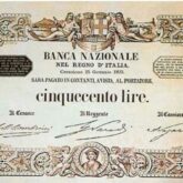 Italian 500 Lire Banknote