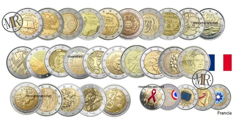 2 Euro Commemorative France | Value of French 2 Euro Coins