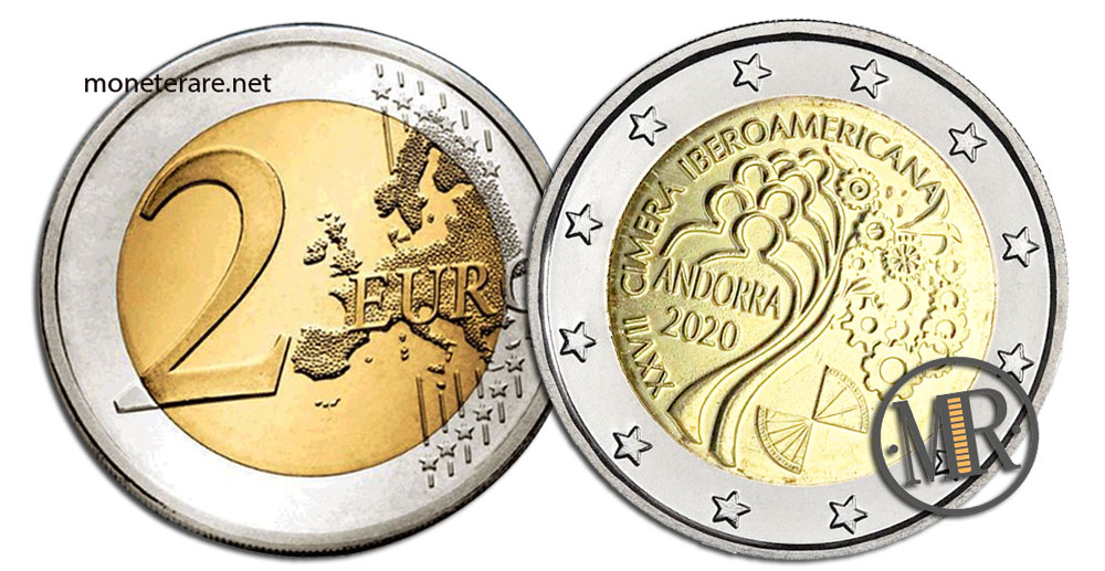 2 Euro Andorra 2020 COin - XXVII Cimera Iberoamericana
