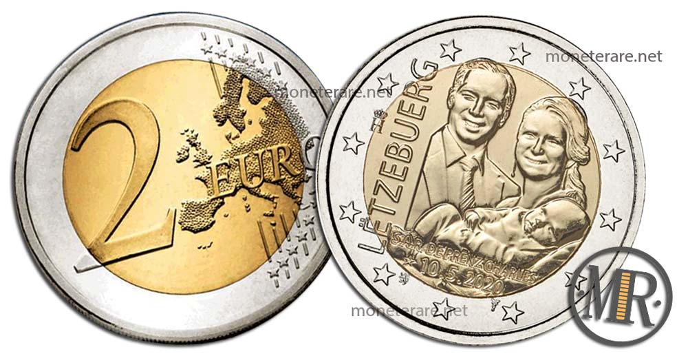 2 Euro Luxembourg 2020 - Prince Charles