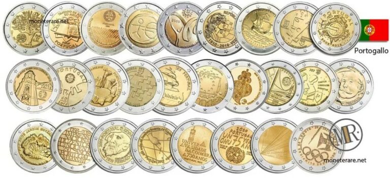 all portugal 2 euro coins