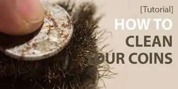 how to clean coins